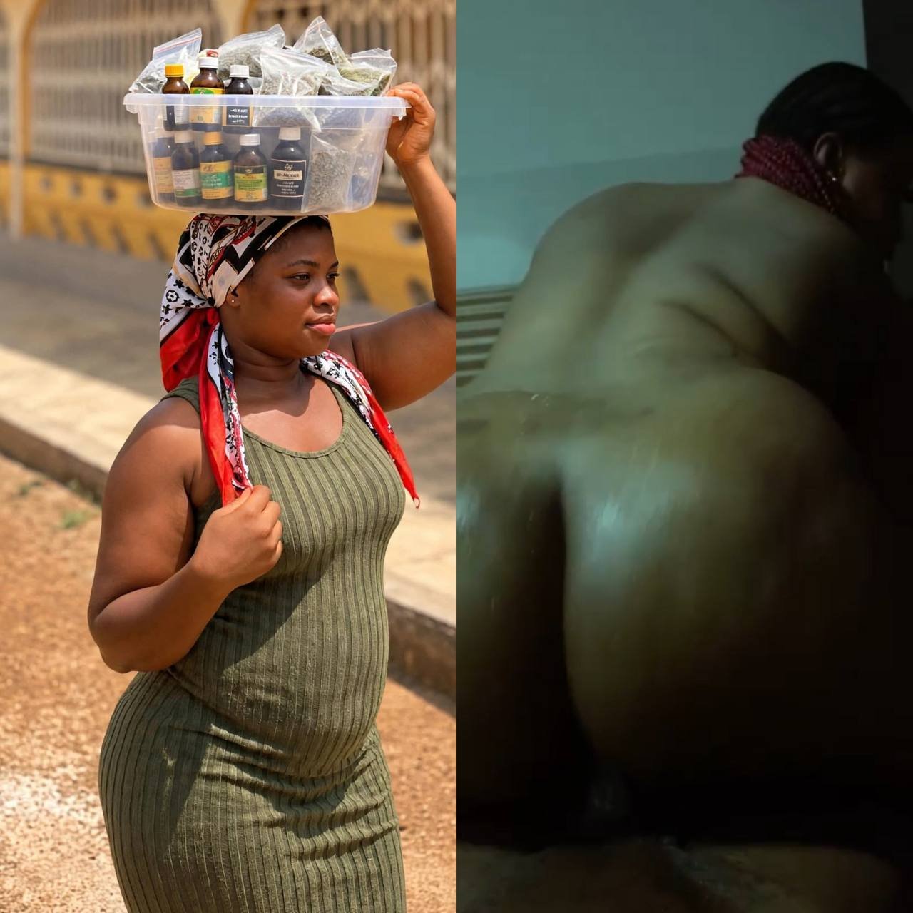 Agbo girl gets fucked hard by street boy